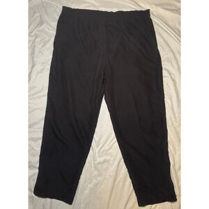 Vintage 90s Zip Ankle Trackpants Duffel Sportswear Mens Large Black  Streetwear